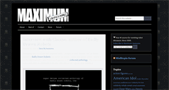 Desktop Screenshot of maximumawesome.com