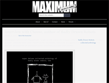 Tablet Screenshot of maximumawesome.com